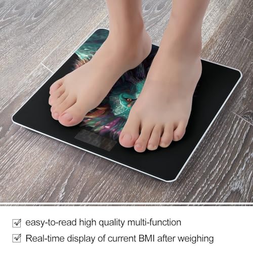 Báscula Digital de Baño RLDOBOFE con Plataforma de Vidrio miniatura 5