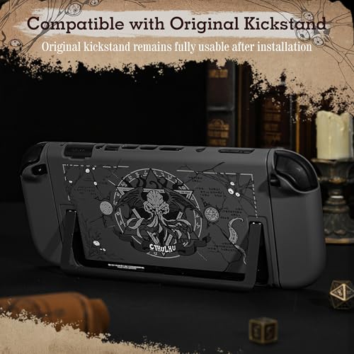 Image of GeekShare Slim Protective Case Compatible with Switch 2 (2025), Anti-Scratche and Shock-Absorption Dockable Hard Shell for Switch 2 Game Console - CTHULHU