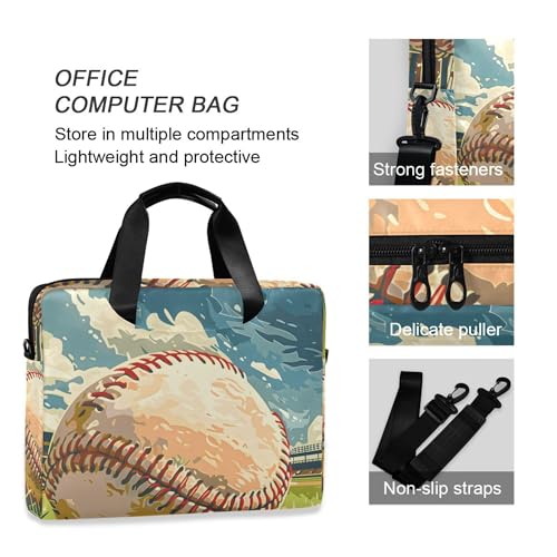 Funda Maletín para Laptop Anime Baseball 13-15.6 pulg miniatura 5