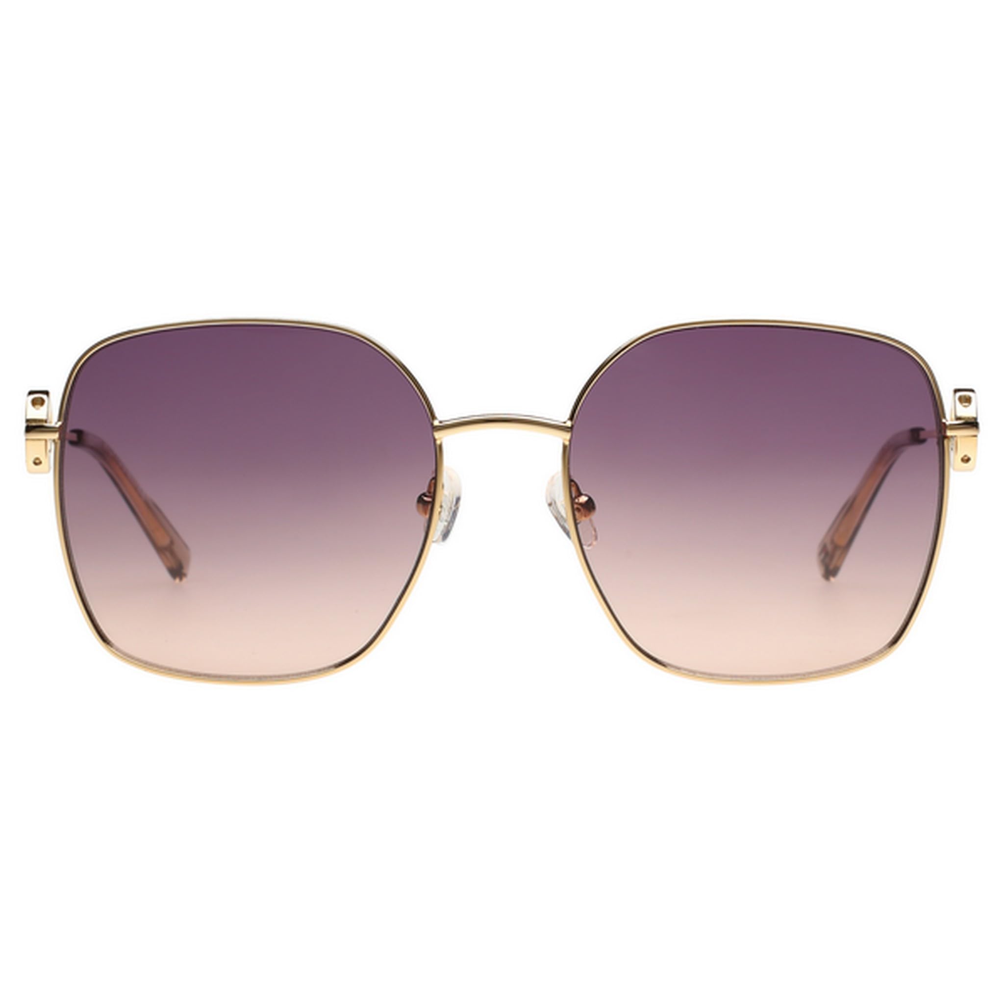 Square 100% UV Protection Smoke Pink Sunglasses For Women - TH 2651 C5-35 S-image-17