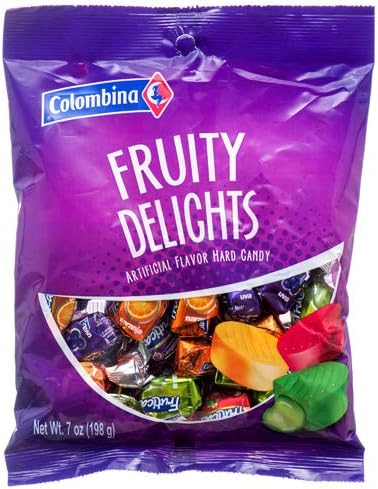 Fruity Delights (Fruticas Surtidas) Hard Candy, 0.7 Ounces Bag