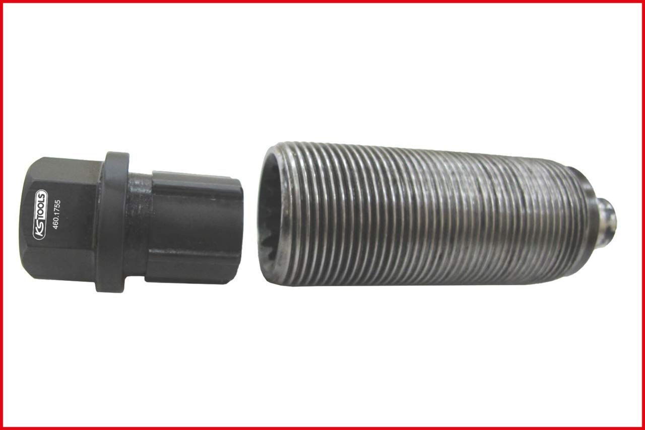 KS Tools 460.1755 Nasadka nastawcza gwintowana do zacisków hamulcowych Knorr, 24 mm