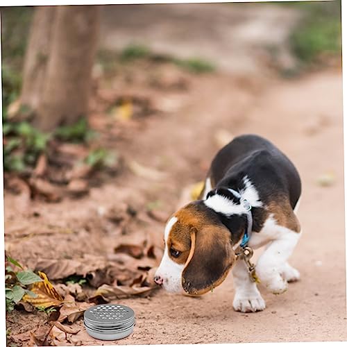 Takingup Training für Hunde, 12-teiliges Aluminium-Hundetrainingsset mit Geruchsbehältern und Deckeln, Hundenasen-Arbeitsgerät zur Geruchserkennung und -Arbeit