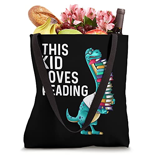 Bolso tipo tote para niños con diseño de libros divertidos miniatura 4