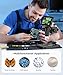 LCD Digital Microscope,4.3 Inch 1080P 10 Megapixels,10MP Camera Video Recorder with HD Screen,1-1000X Magnification Zoom Wireless USB Stereo Microscope Camera