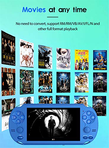 Faxiang X1 4.3-Inch Game Console Nostalgic Classic Dual-Shake Game Console 8G Built-In 10,000 Games #TOP6
