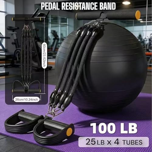 Pedal resistencia para entrenamiento de piernas y abdomen miniatura 2