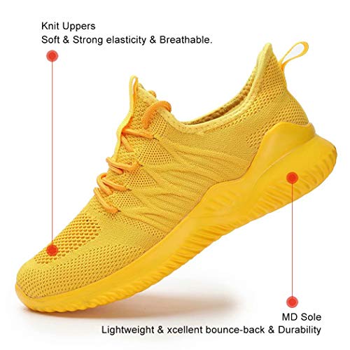 Image of KEEZMZ Womens Ladies Walking Running Shoes Slip On Lightweight Casual Tennis Sneakers Clothes Shoes