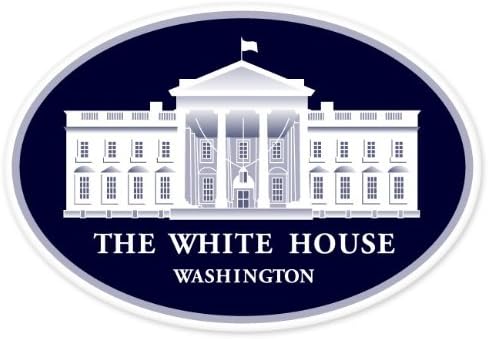 Ride in Style White House Emblem President of United States USA Sticker 5" x 3"