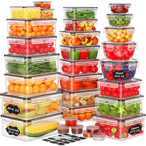 Save 25% on 62-PC Airtight Food Storage Containers Set