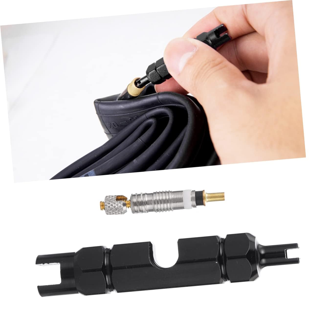 Cabilock Essential Cycling Tool Bike Core Remover Tire Repair Kit Sturdy Core Tool