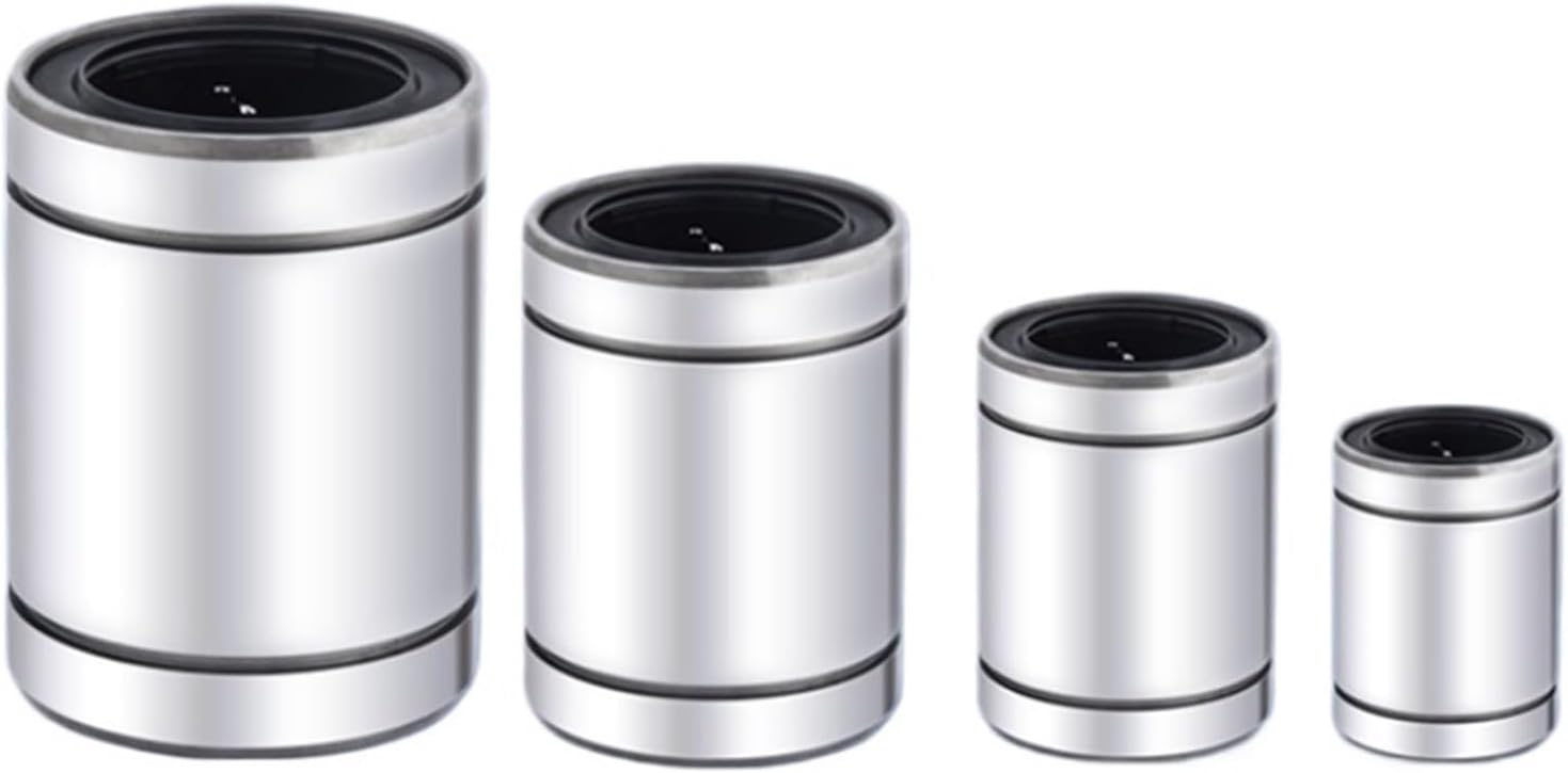 DEBLAN Linear Motion Linear Bearing LM4UU Size 4 * 8 * 12, Linear Ball Bearing