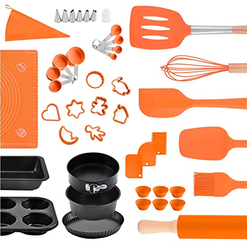 Pak 45-Pc Baking Utensils Set, Kitchen Utensils Set, Cake Baking Set, Baking Supplies, Cooking Utensils Set, Cake Decorating, Kitchen Utensils, Kitchen Set, Bakeware Sets, Baking Sets, Baking Pans