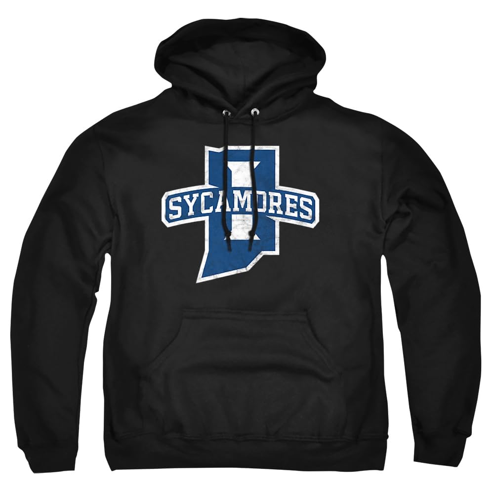 LOGOVISION Official Collegiate Distressed Primary Logo Adult Pullover Hoodie Collection — view 109