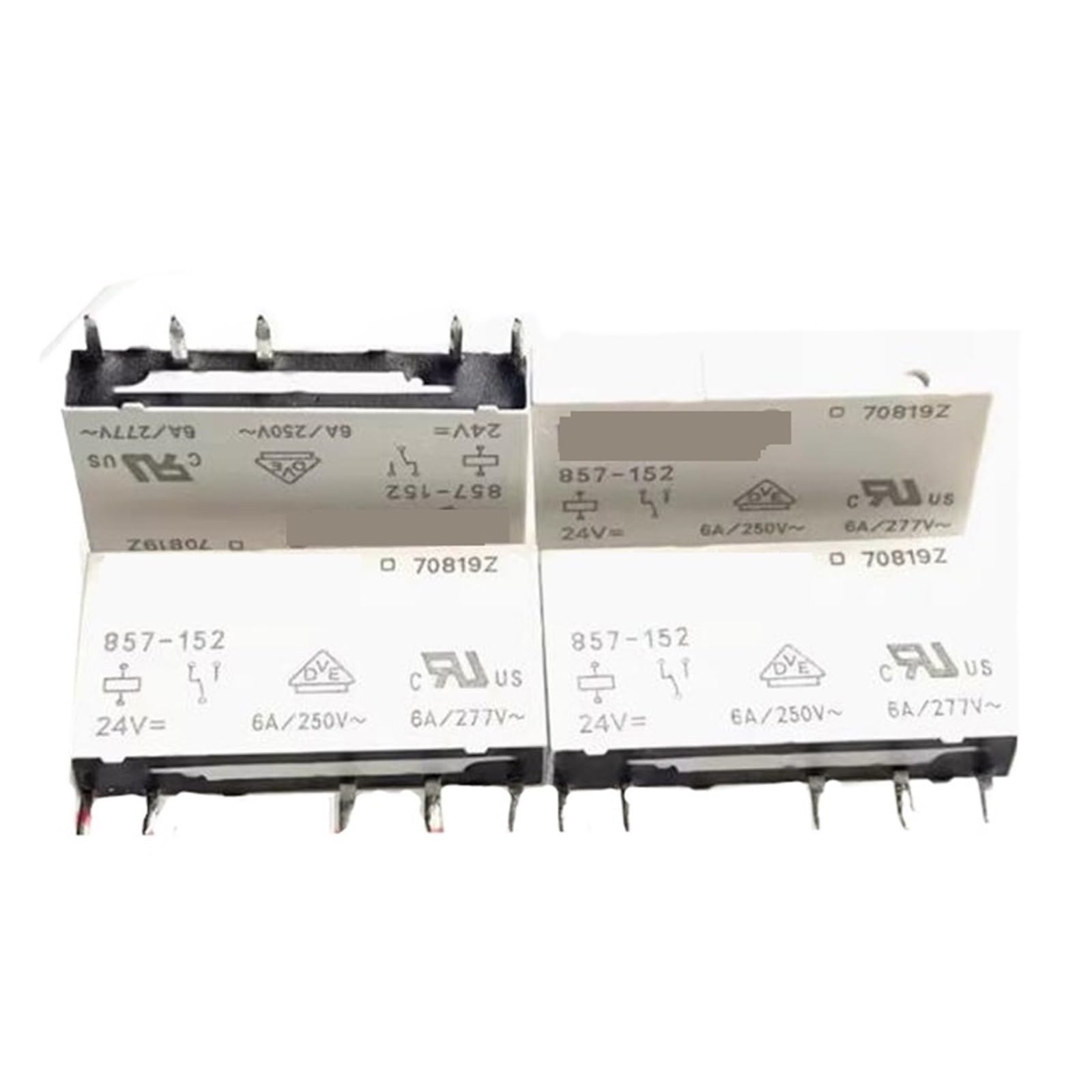 857-152 857152 24V DCV24 24DCV 5PIN Relé (5 piezas)