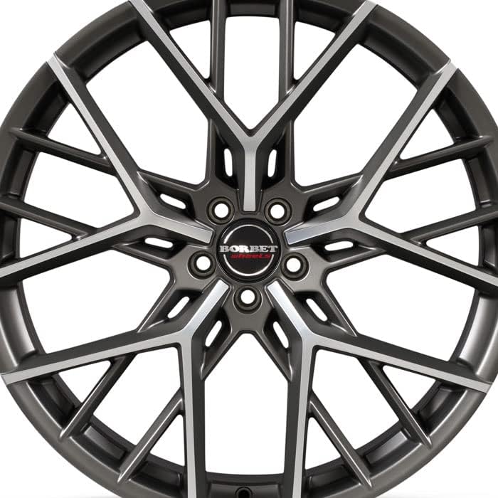 Borbet BY Rim 8.5x19 ET45 5x112, Aluminium, Titanium Polished Matt, Passenger Car Wheel