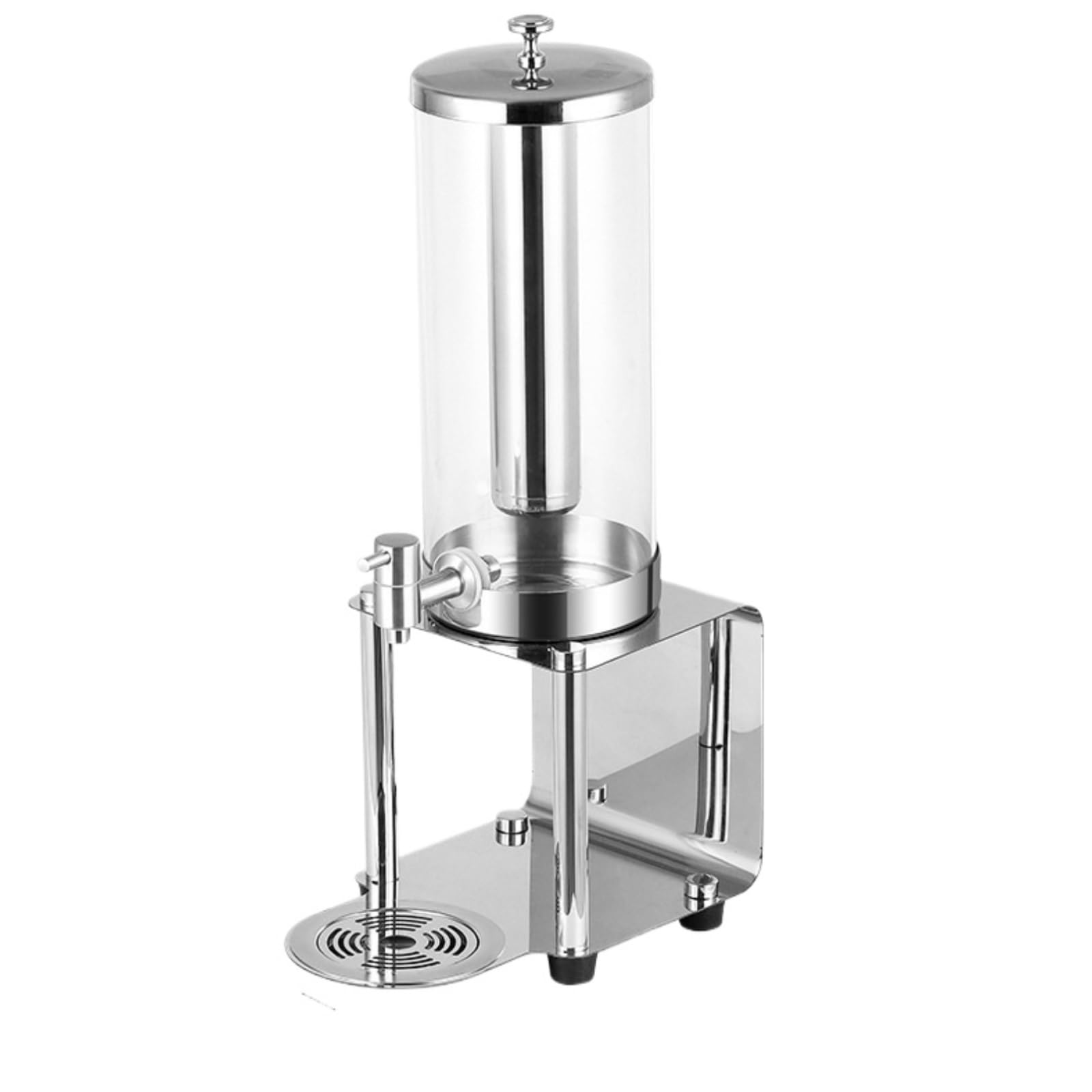 SBCGFY Dispenser Beverage 3L Beverage Dispenser With Centre Ice Core And Stand Drip Trays Stainless Steel Cold Drink Dispensers For Party Juice,3L