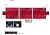 Mytee Products Vinyl Flatbed Tarp Heavy Duty 18oz 3 Pc Lumber Tarp (8' Drop) - Black