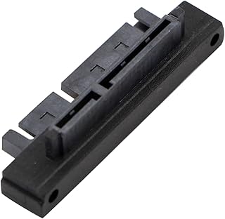 MOOKEENONE 22(7+15) PIN Male to SATA 22Pin Female SATA to SATA HDD Adapter for Hard Drive Port Laptop DVD-ROM, 90 Degree Right Angled