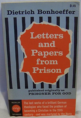 Letters and Papers from Prison B000U378RA Book Cover