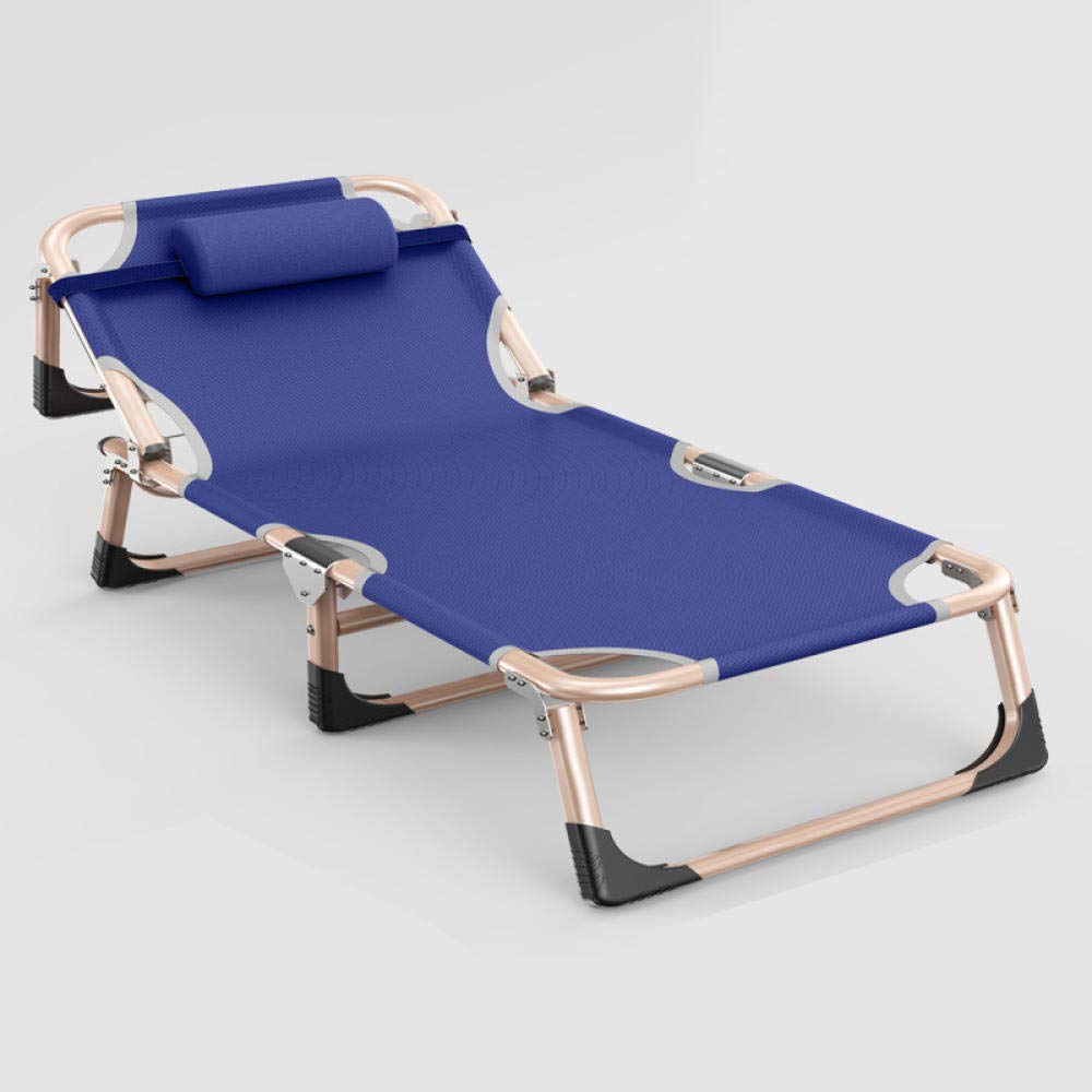 Générique Fauteuil inclinable zéro gravité, Chaise zéro gravité, Chaise Longue de Jardin, lit Pliant - Bleu Marine