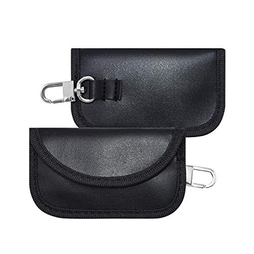 Per Newly Faraday, bolsa bloqueadora de sinal de chave de carro, bolsa antirroubo, capa com bloqueio