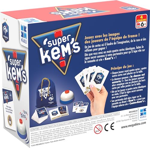 Megableu Editions Super KEMS FFF, ab 6 Jahren, 678350, blau