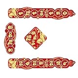 Chenxi Studio 2026 - Juego de pareja de caballos de papel rojo, decoración del hogar, para celebración de Año Nuevo y Buenas Fortunas, Festival de Primavera, Pareja de papel rojo