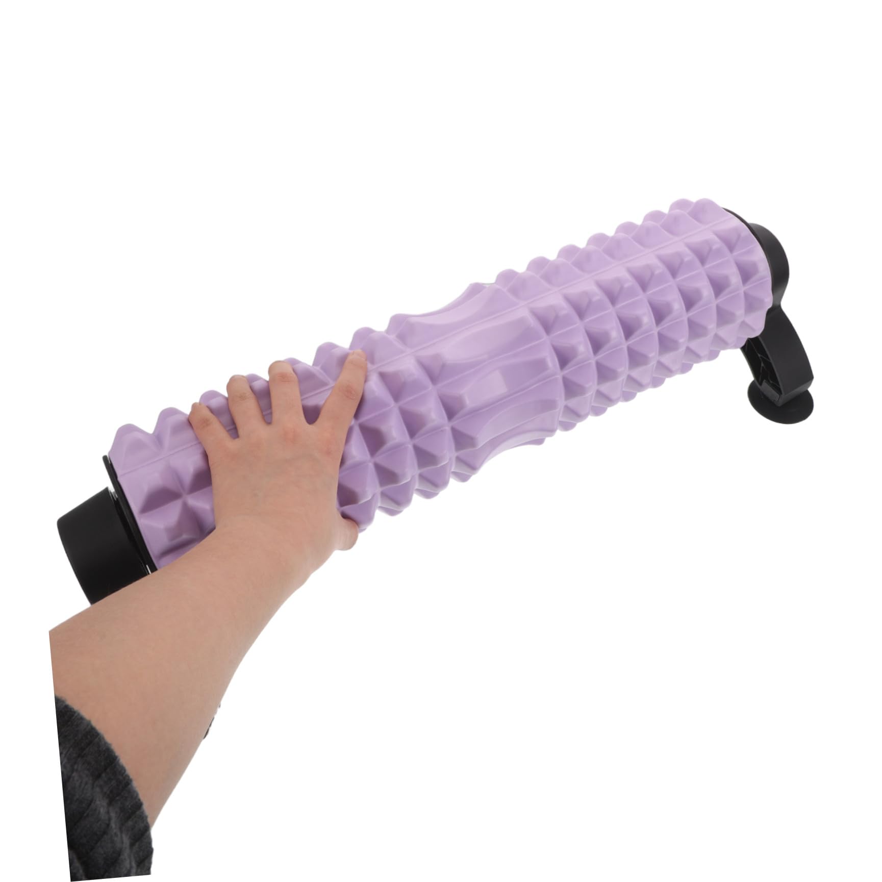 Anneome Rullo con Supporto per Massaggio Muscolare in Schiuma Solido la Flessibilità e Favorisce Muscolare per Pilates e Casa