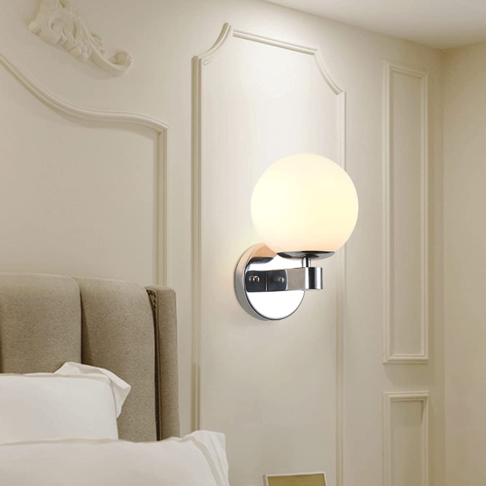 Lámpara de pared del cuerpo de la pared de la pared de la pared de la pared de una sola cabeza, accesorios de iluminación E27 de decoración interiores para la sala de estudio de la sala de estudio