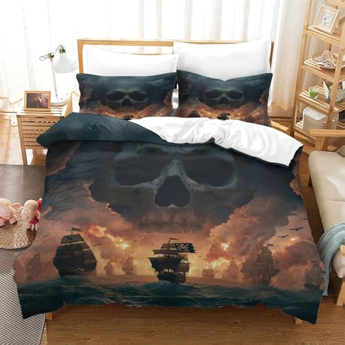 Housse de couette microfibre hypoallergénique avec fermeture éclair king