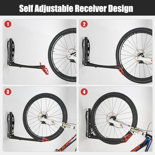 BIKEPAL-Swivel-Bike-Racks-No-Lift-Wall-Mounted-Bike-Rack-Storage-Hanging-Bike-Rack-for-Home-Garage