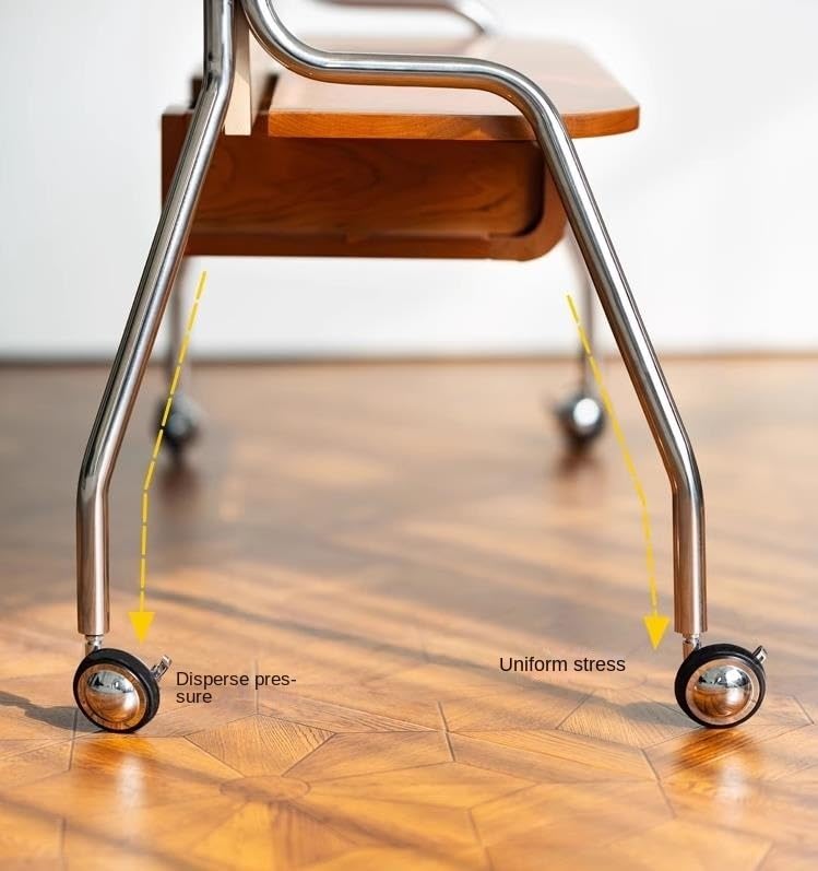 Soporte móvil para TV de 55 a 85 pulgadas con ruedas miniatura 3