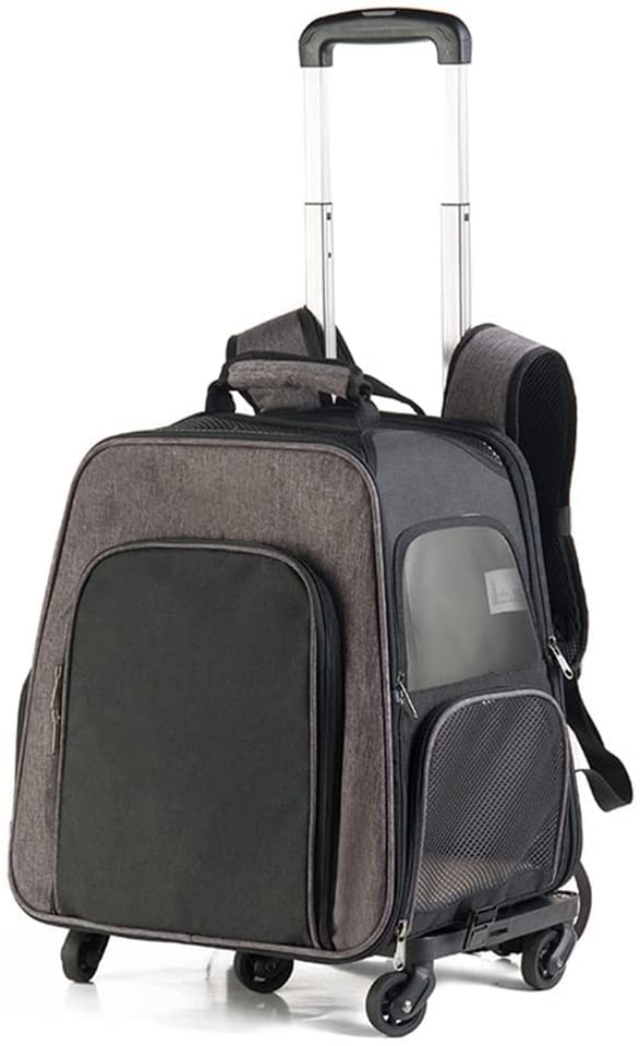 Cat Carrier Rucksack - Erweiterbarer Haustiertransporter Für Katzen & Kleine Hunde Bis 8 Kg