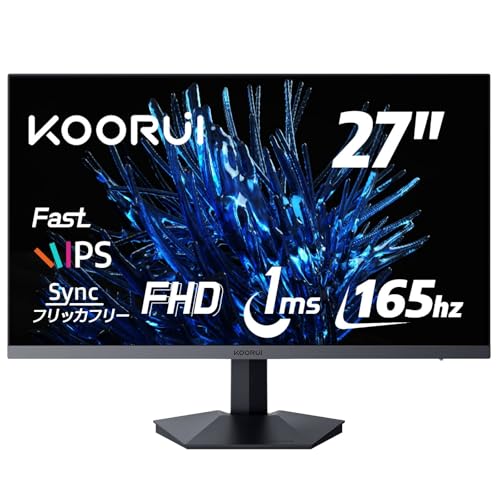 Amazon.co.jp: KOORUI ゲーミングモニター 27インチ モニター