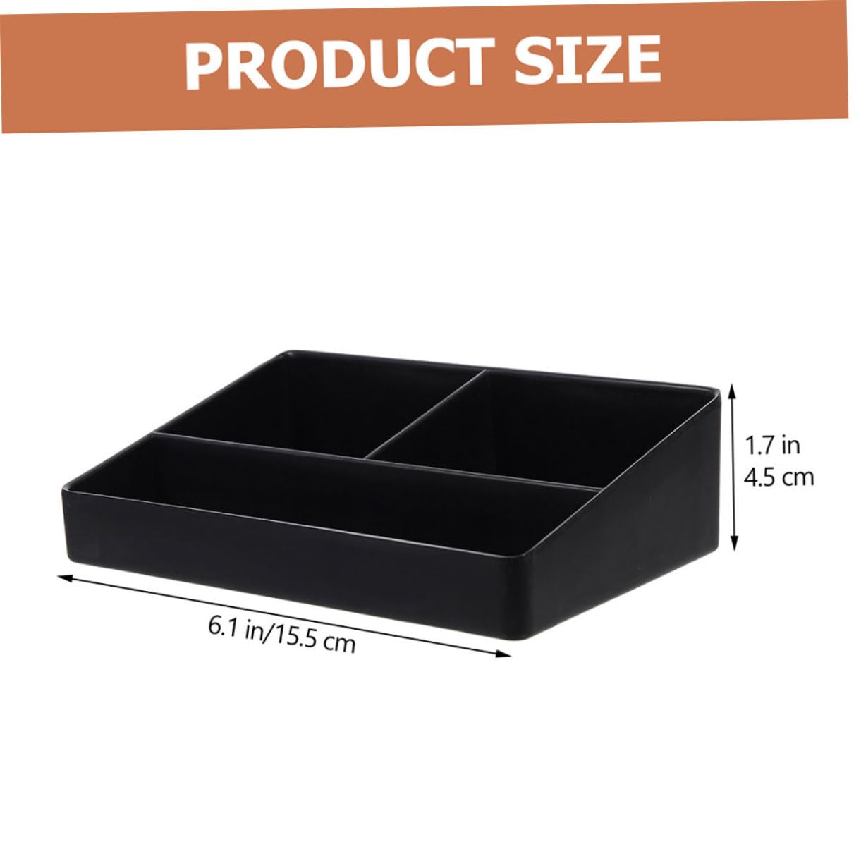 Unomor 2pcs Coffee Storage Box Spices Bag Holder Restaurant Coffee Stand Condiment Containers Sugar Packet Organizer Restaurant Tea Bag Holder Condiment Organizer Tea Bag Bin Black Pvc