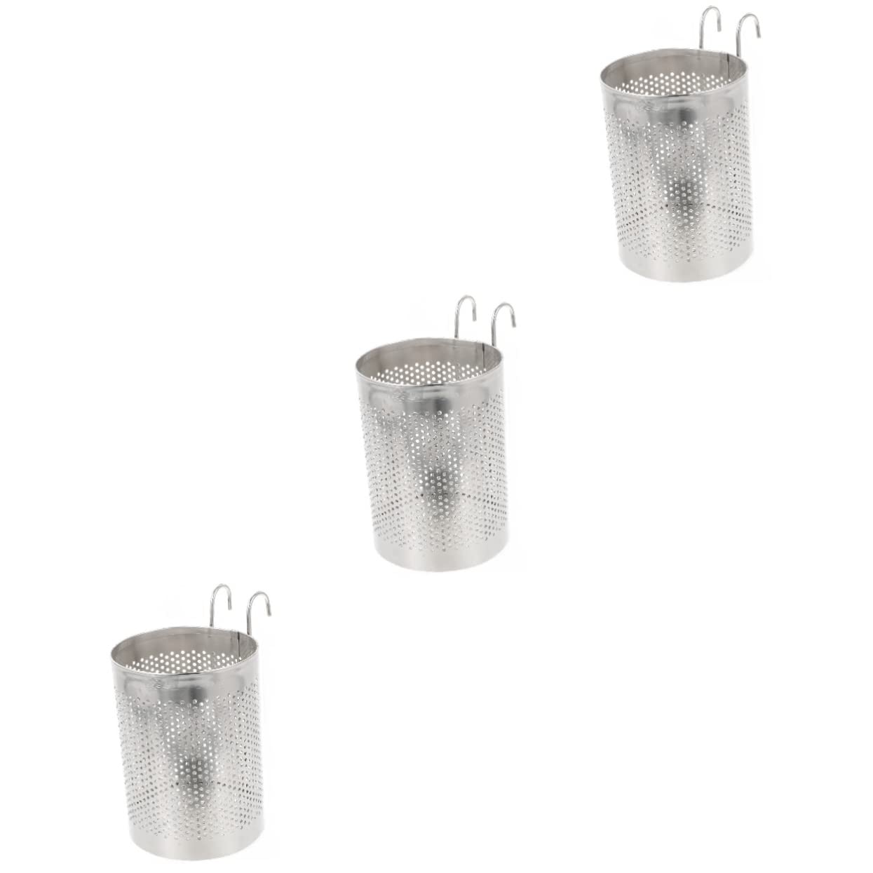 Cabilock 3 Pezzi Scolaposate Mesh Design Moderno Portautensili Da Cucina Scolaposate