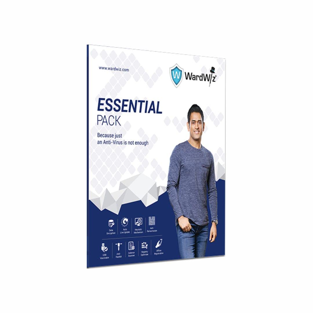 See full amazon price history chart for Wardwiz Antivirus Essentials Pack for Windows/PC (WW-AV-WIN-ESP-01), Registry Optimizer, Data Encryption, Infected File Quarantine & Recovery - 1 User 1 Year Pack (Get 1 User Additional Totally Free) Wardwiz Antivirus Essentials Pack for Windows/PC (WW-AV-WIN-ESP-01), Registry Optimizer, Data Encryption, Infected File Quarantine & Recovery - 1 User 1 Year Pack (Get 1 User Additional Totally Free) (B0BY31SCW2) Amazon Price History, Amazon Price Tracker