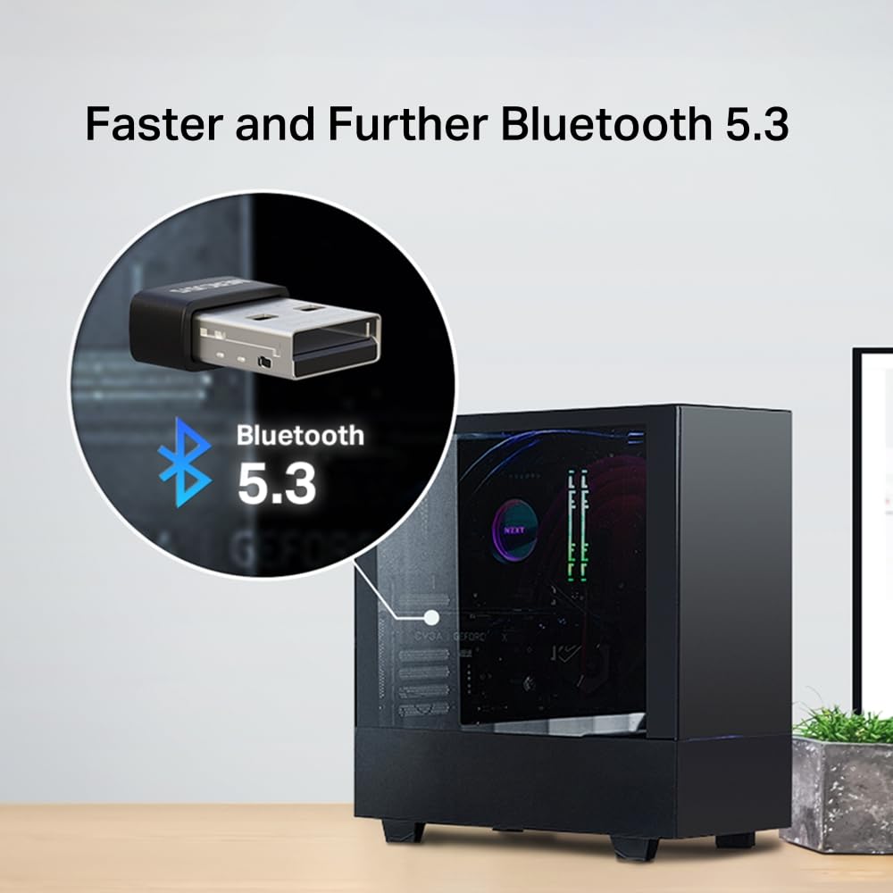 Mercusys MA530, Bluetooth 5.3, adapter Nano USB