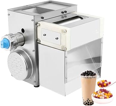 ZbOLi Commercial Popping Boba Machine, 400W Semi-automatic Pill Maker for Bubble Tea, Tapioca Pearls Cooker, Making 3-12mm Various Pellets, for Milk Tea Shop, Dessert Shop, Home, Restaurants 4mm