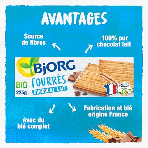 Biscuits Bio Lait Bjorg Le Paquet De - vue 3