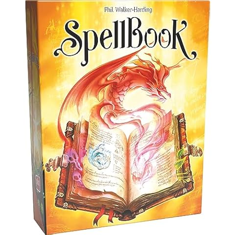 Asmodee Space Cowboys SpellBook Strategy Game Cover