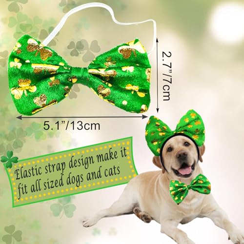 Disfraz St. Patrick para perro 3 piezas tamaño M miniatura 5