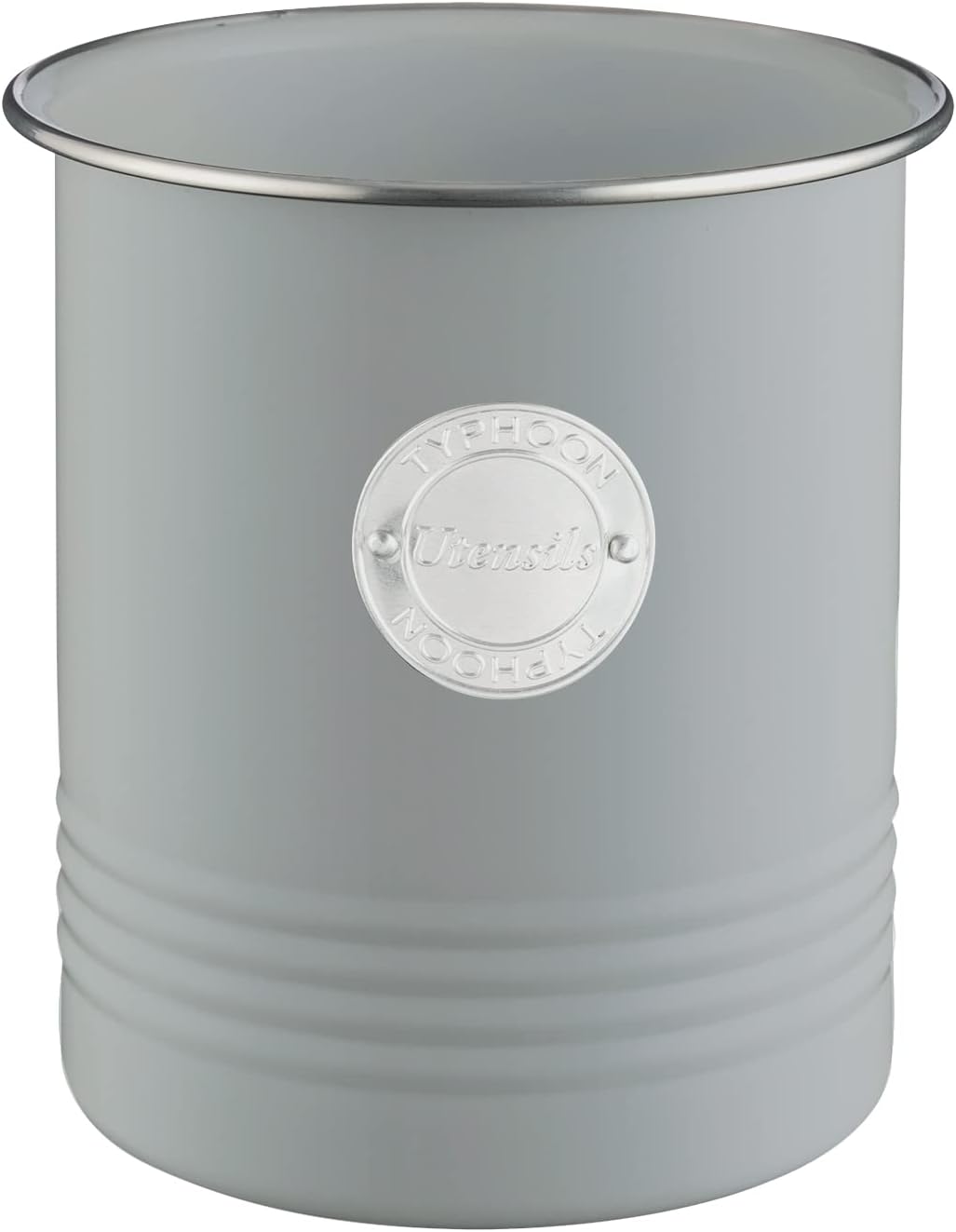 Typhoon Living Utensil Storage Pot, Grey, 15 x 12.5 cm