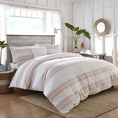 Southern Tide 1C39595 Home Horseshoe Bay Cotton Machine Washable 3 Piece Comforter Set, King, Multi #TOP2