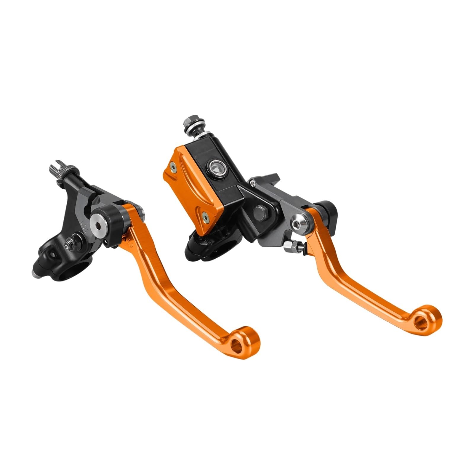 Gwearu Orange Clutch Lever For Drz400s Drz400sm Rmz250 Rmz450 Rm 85 125 250 Rmx 250S 450Z Dr 250R 7/8" Hydraulic Brake & Cable Clutch Lever