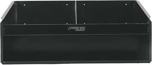 Miniatura 2 de Extreme Max 5001.6139 Organizador de gabinete de aluminio para montaje en pared de doble casco para remolque de carreras cerrado, tienda, garaje,