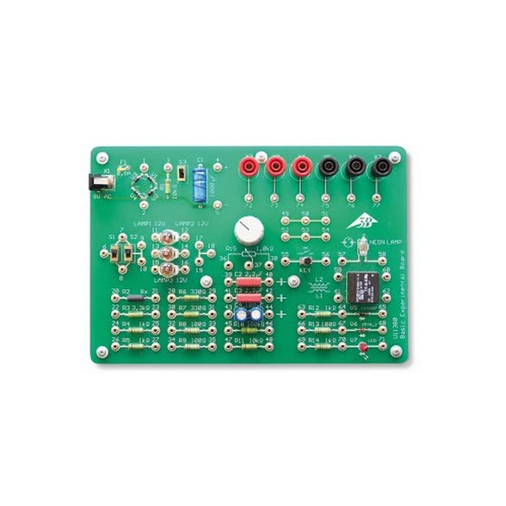 3B Scientific U11380-230 Panel de Experimentación de Fundamentos, 230 V, 50/60 Hz
