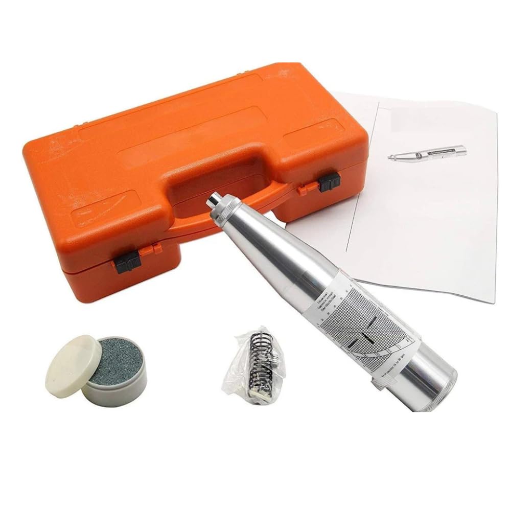 Concrete Rebound Hammer Tester ZC3-A, Resiliometer Test Meter Tool, 10-60 MPa, ASTM C 805, ISO 8045, with Carrying Case-image-24