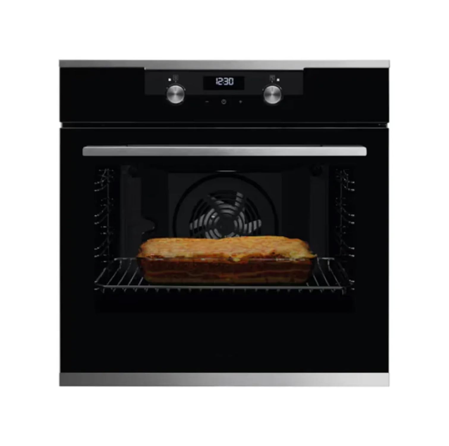 Electrolux KOFEH64X - Forno elettrico multifunzione, 72 litri, Colore Nero, Classe energetica A+
